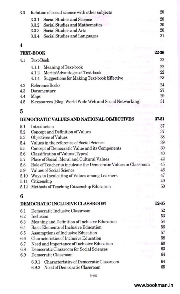 Teaching Of Social Science - Image 3