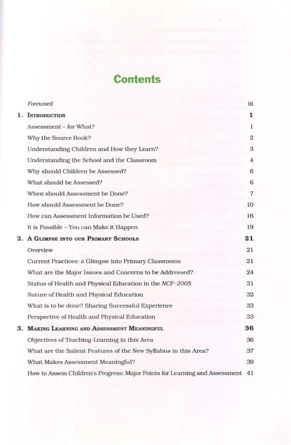 Sorce Bok On Assessment For Classes I-V - Image 3