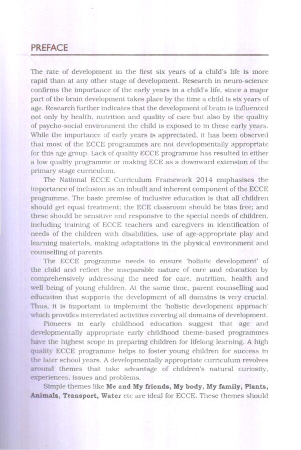 Theme Based Early Childhood Care And Education Programme - Image 5
