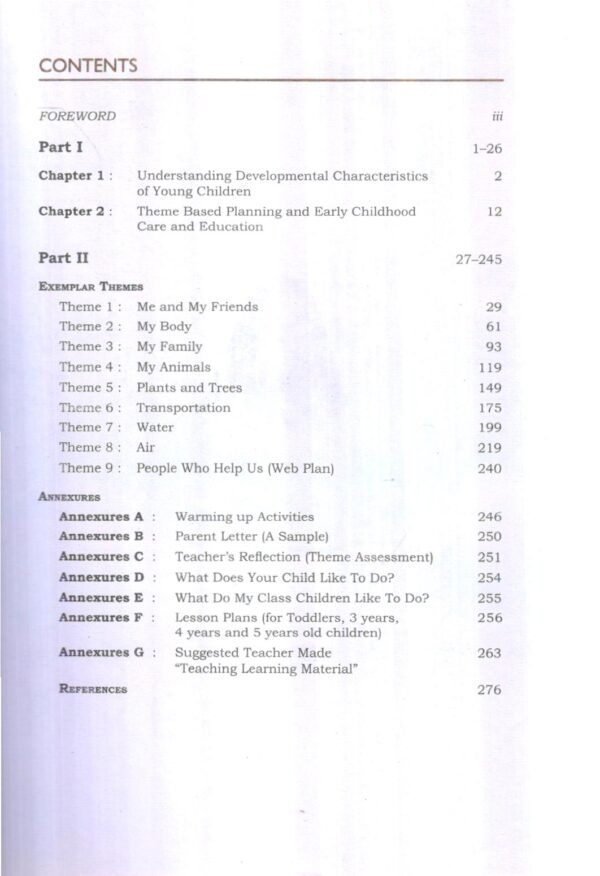 Theme Based Early Childhood Care And Education Programme - Image 2
