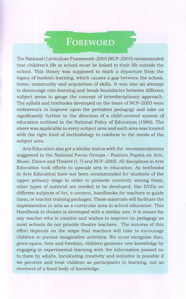Joy Of Theatre Teachers Handbook - Image 2