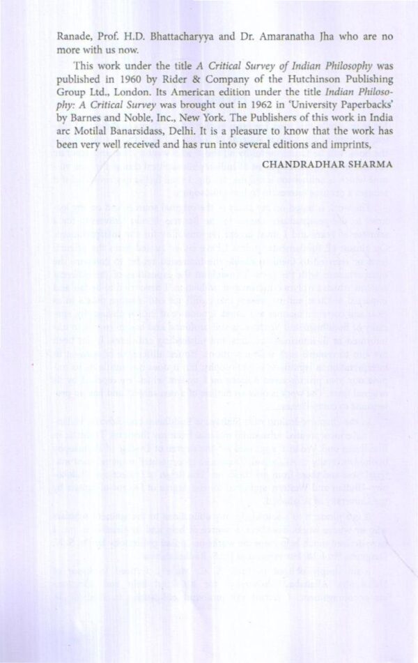 A Critical Survey Of Indian Philosophy - Image 4