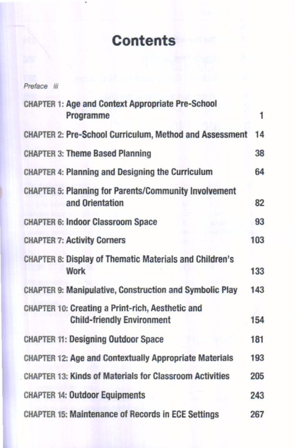 Planning and Organisation of a Pre-School Education Programme - Image 4