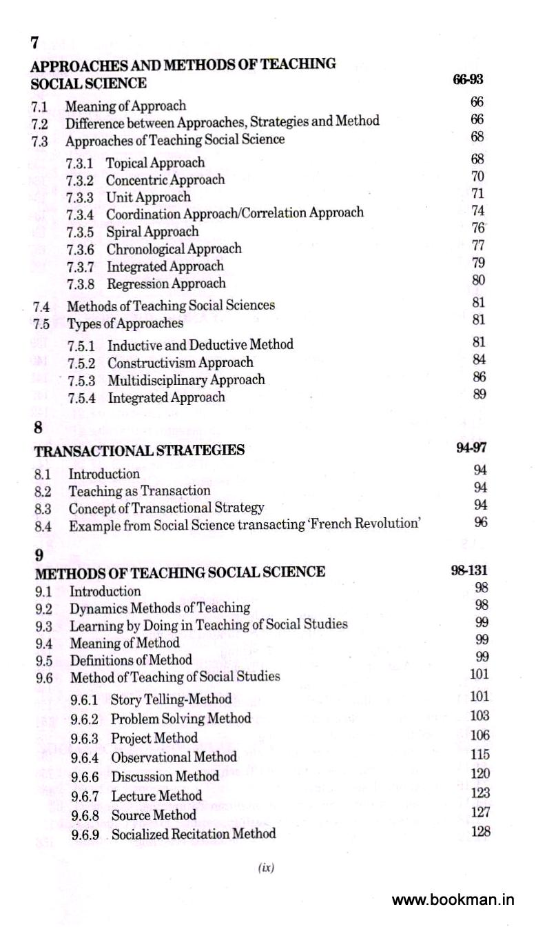 Teaching Of Social Science - Image 4