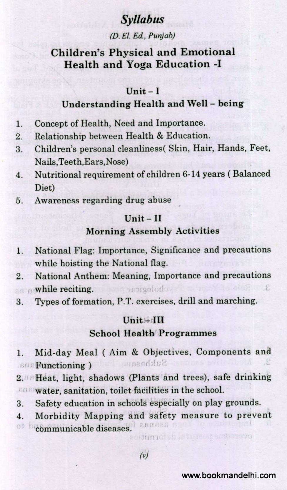 Children's Physical and Emotional and Health and Yoga Education-I - Image 3