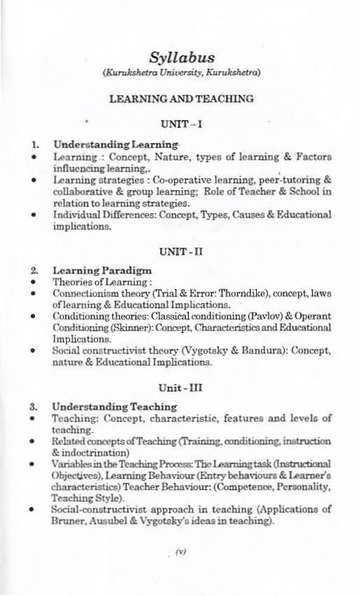 अधिगम एवं शिक्षण | Learning And Teaching (Hindi) - Image 5