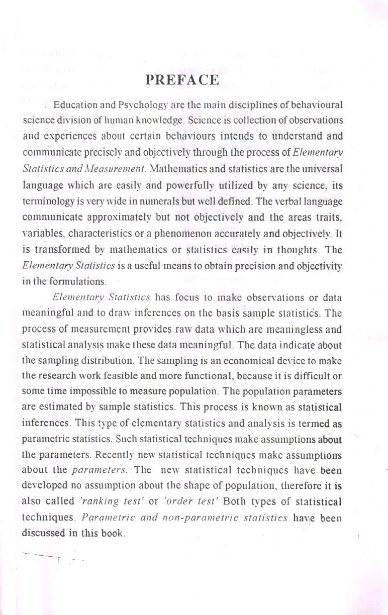 Elementary Statistics In Education And Psychology - Image 5