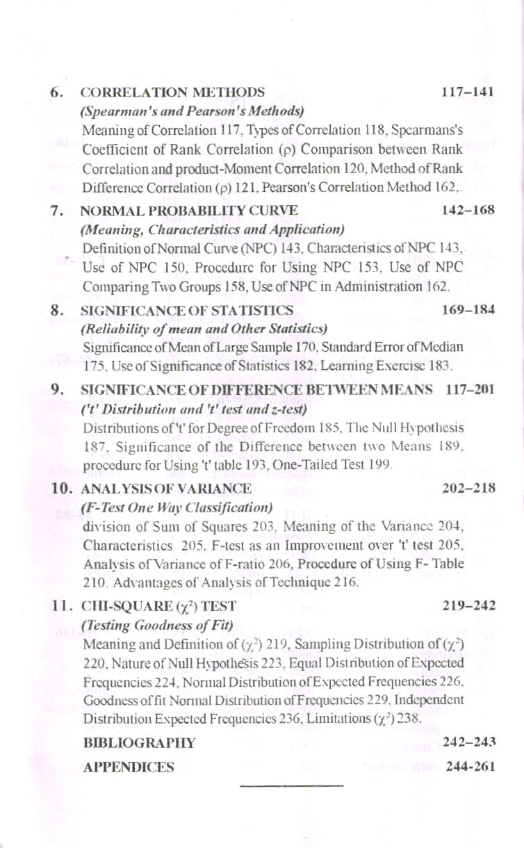 Elementary Statistics In Education And Psychology - Image 2