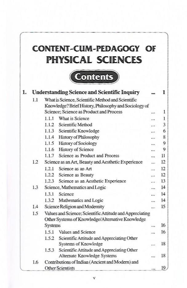 Content-Cum-Pedagogy Of Physical Science - Image 2