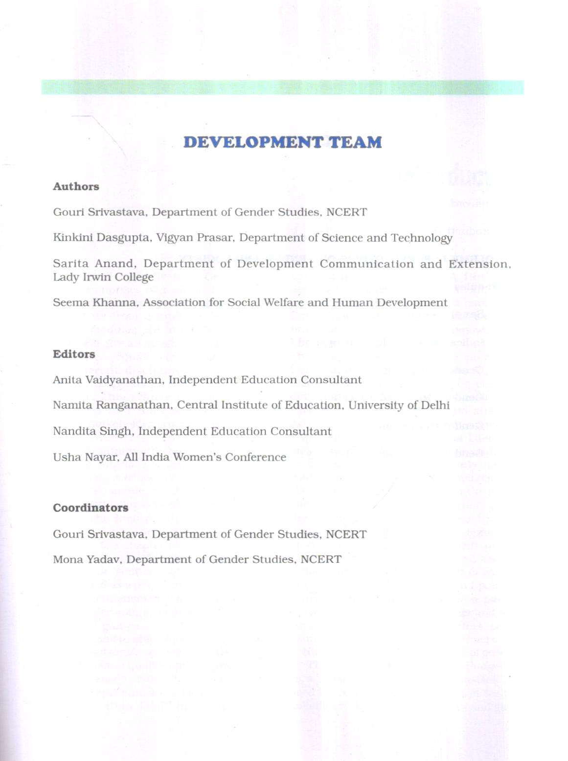 Training Material For Teacher Educators On Gender Equality And Empowerment Vol - I - Image 2