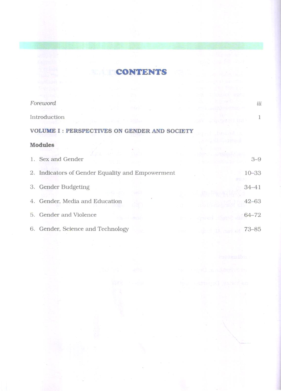 Training Material For Teacher Educators On Gender Equality And Empowerment Vol - I - Image 5
