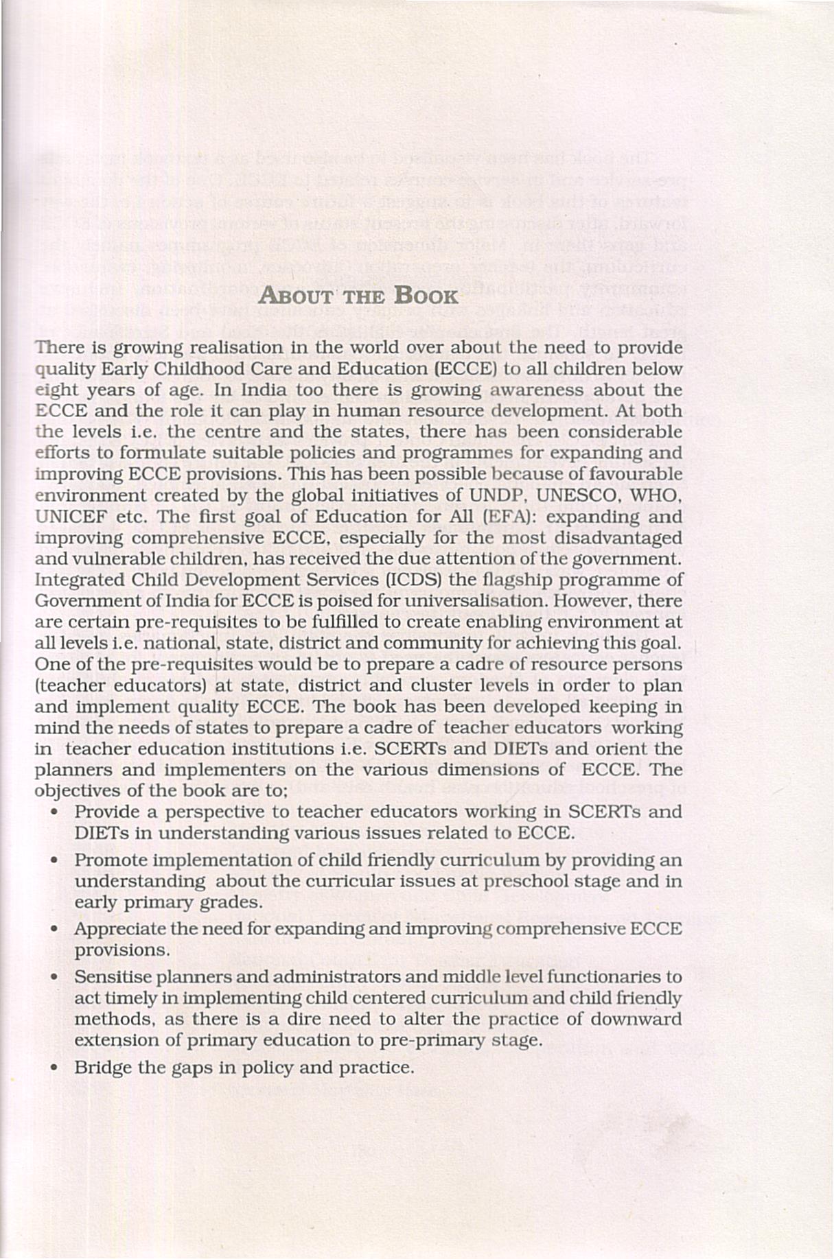 Early Childhood Care And Education A Way Forward - Image 3