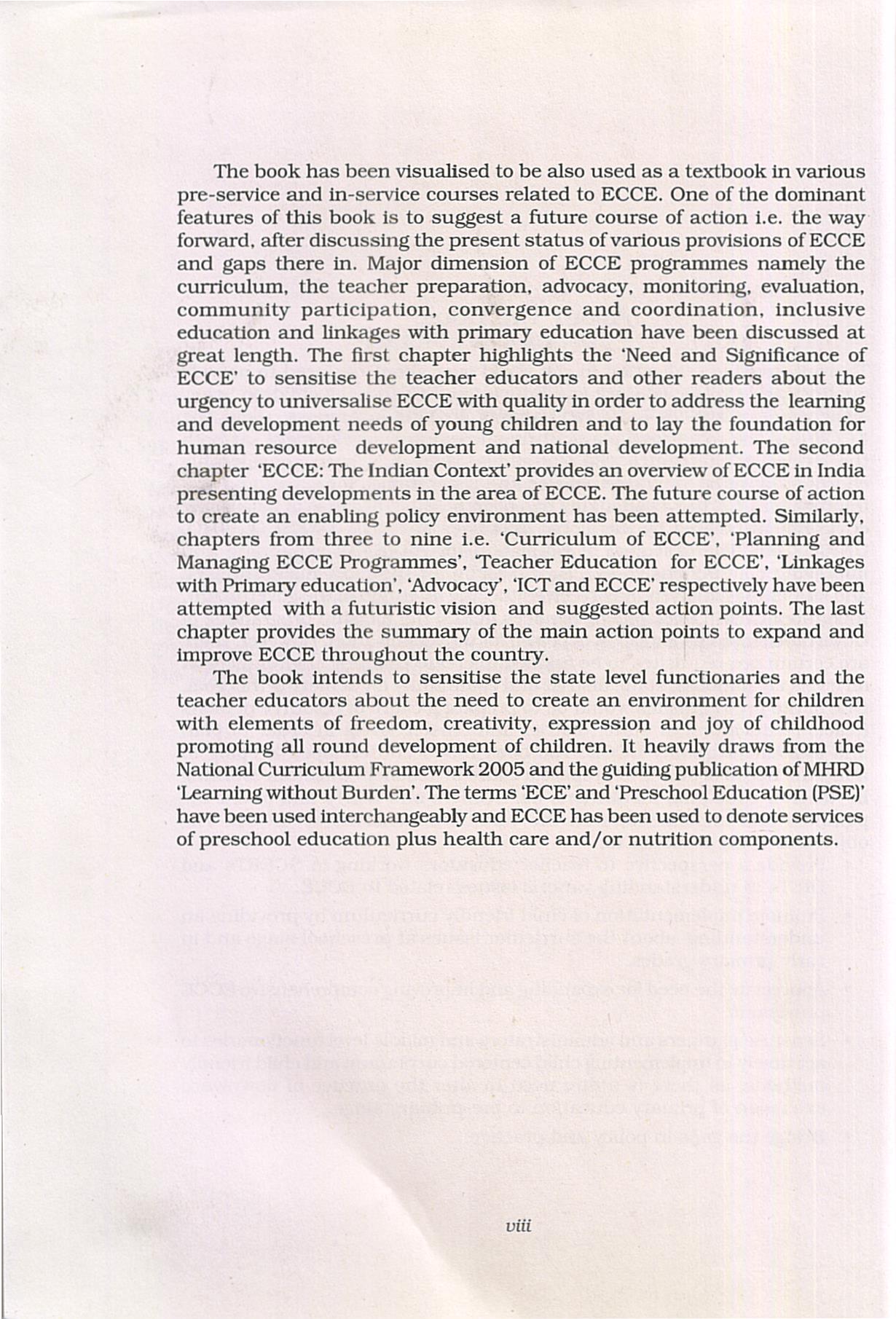 Early Childhood Care And Education A Way Forward - Image 2