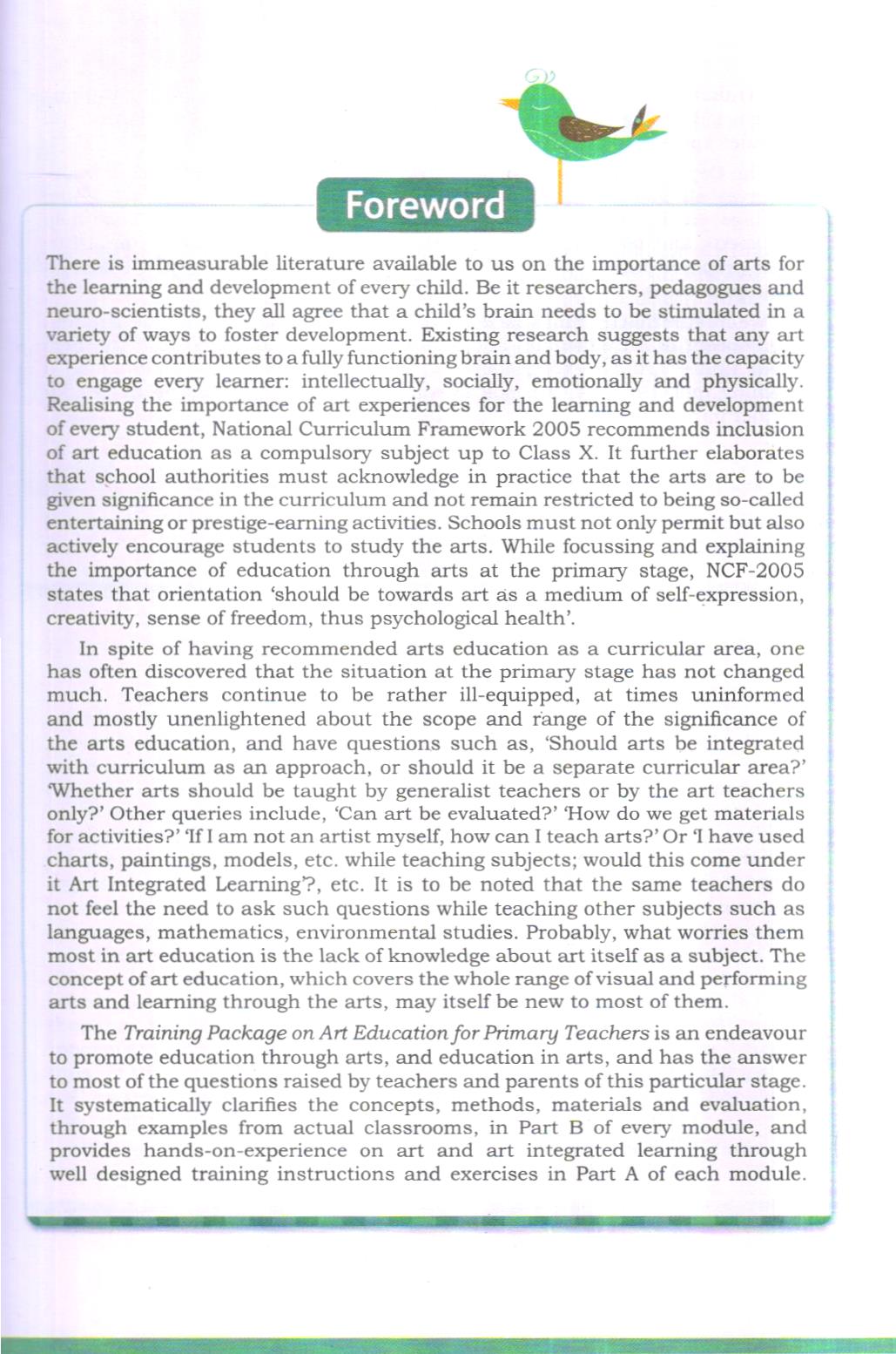 Training Package On Art Education For Primary Teachers (2 volume Set) - Image 4