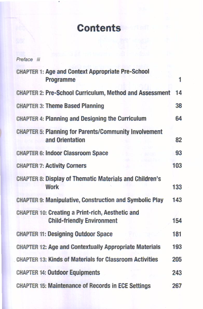 Planning and Organisation of a Pre-School Education Programme - Image 4