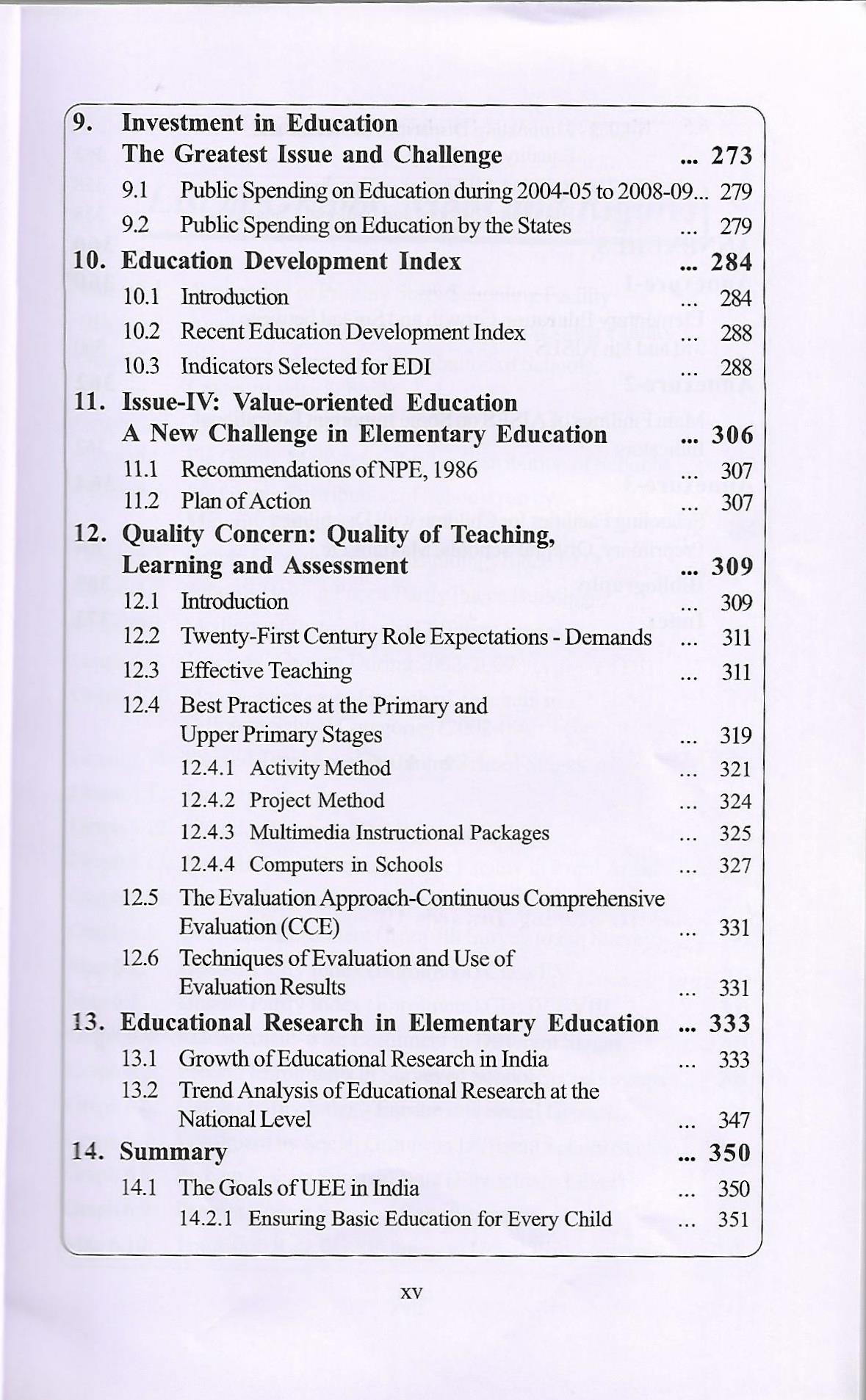 Moving Towards universalisation Of Elementary Education (UEE) Issues And Challenges - Image 11
