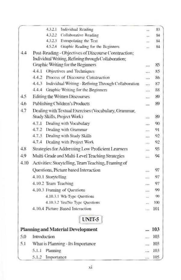 PEDAGOGY OF ENGLISH AT PRIMARY LEVEL - Image 7