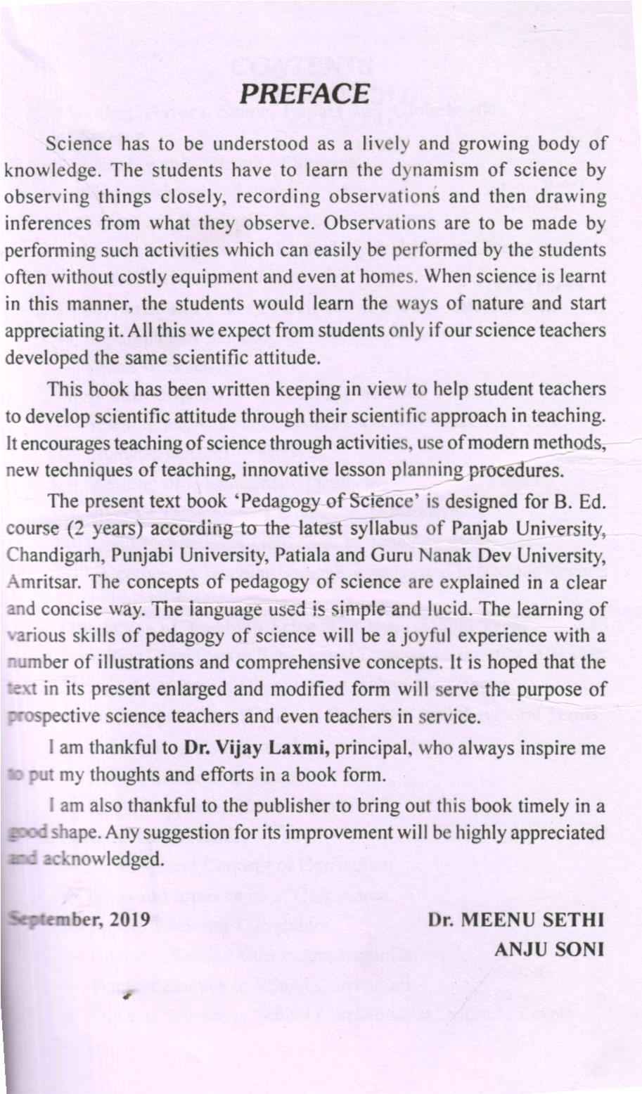 PEDAGOGY OF SCIENCE - Image 2