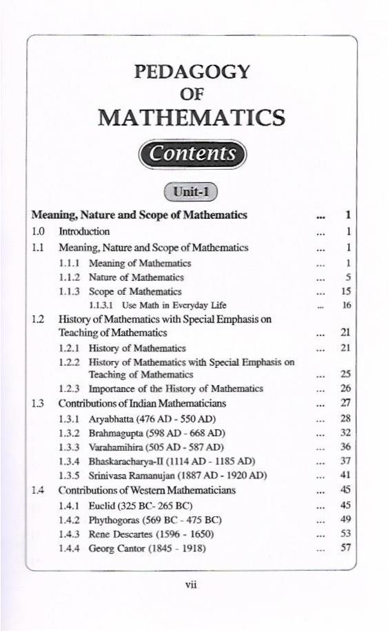 Pedagogy Of Mathematics - Image 2