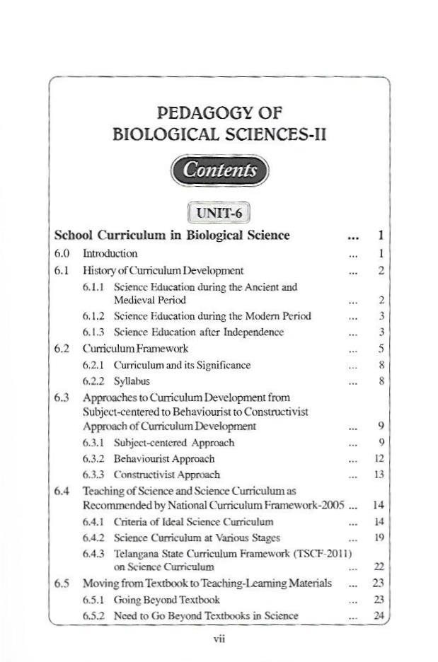 Pedagogy Of Biological Sciences-II - Image 2