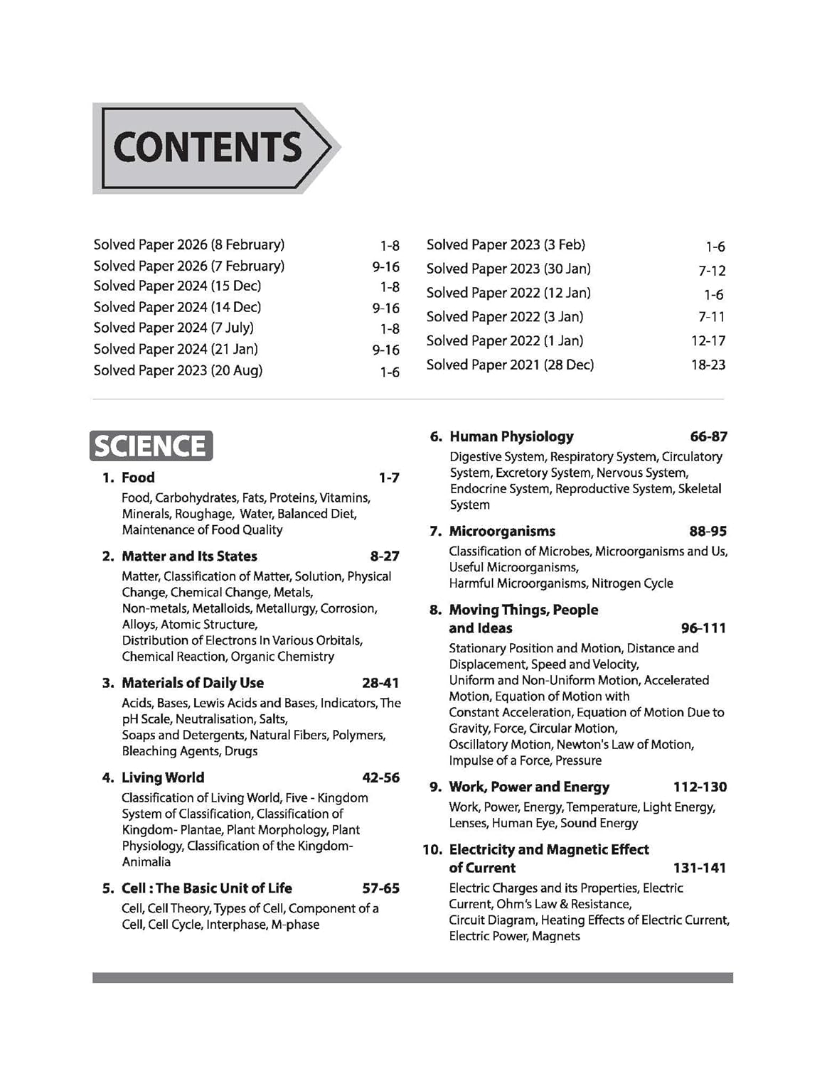 Arihant CTET Science & Pedagogy for Class 6-8 - Image 2