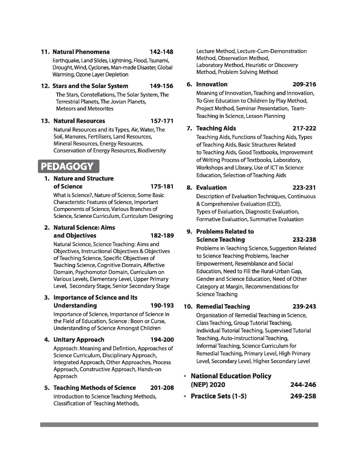 Arihant CTET Science & Pedagogy for Class 6-8 - Image 3