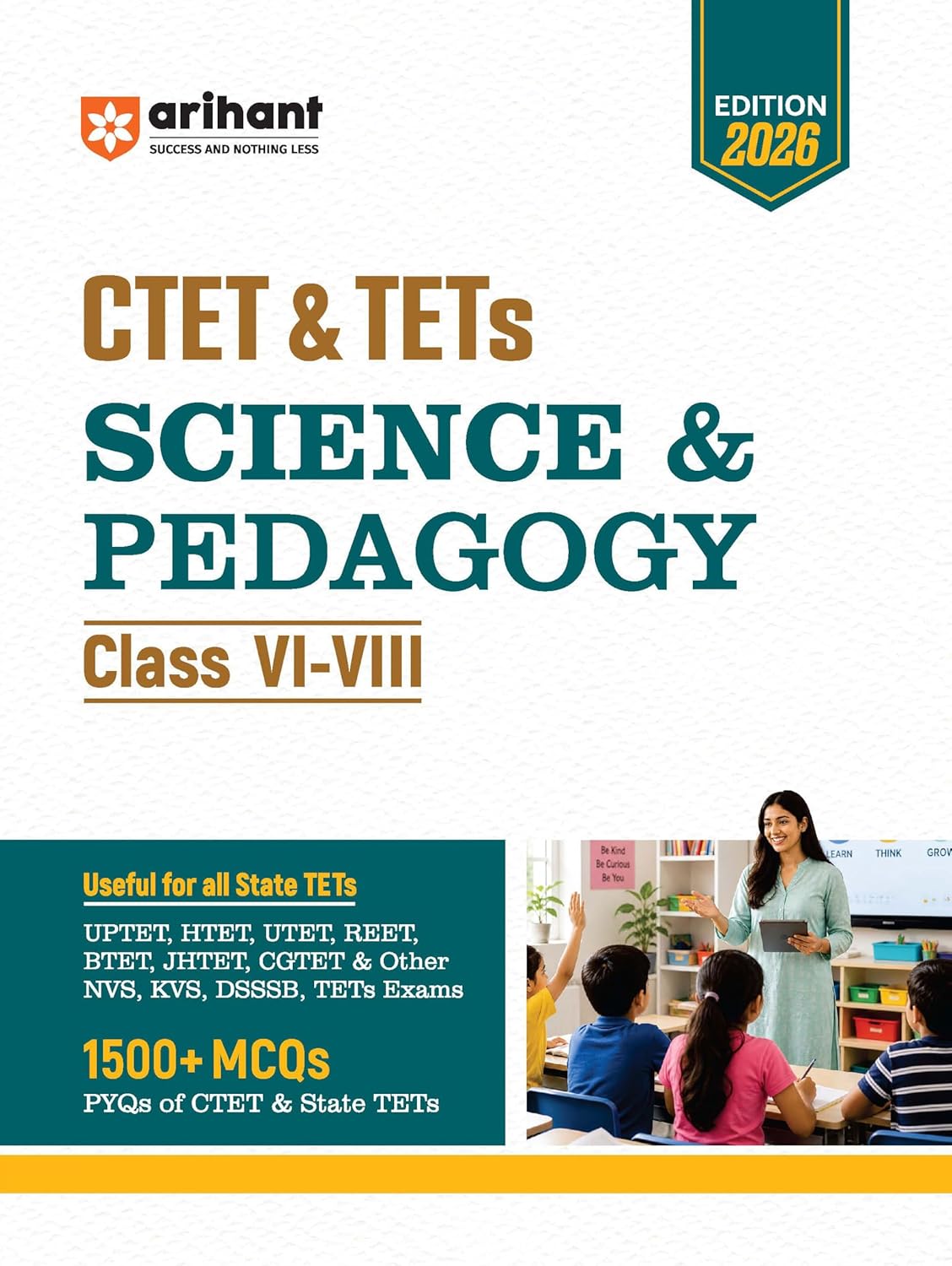 Arihant CTET Science & Pedagogy for Class 6-8