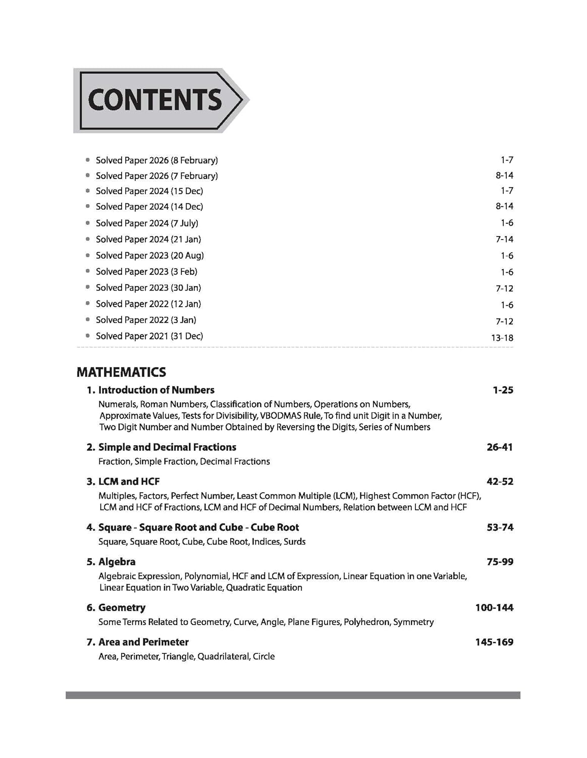 Arihant CTET Mathematics & Pedagogy for Class 6-8 - Image 2