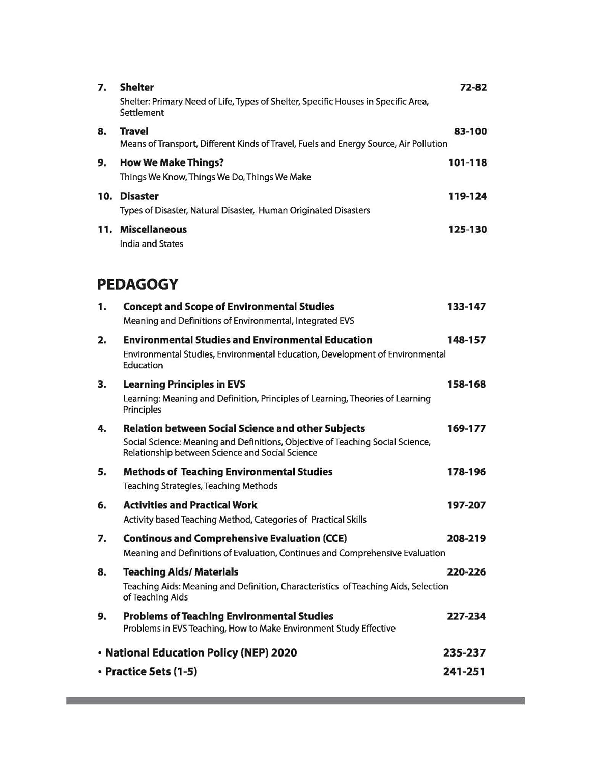 Arihant Environmental Studies & Pedagogy for Class 1–5 - Image 3